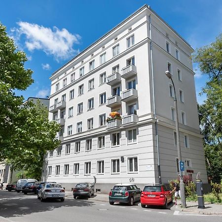 ורשה Ogrodowa Warm Wood Apartment מראה חיצוני תמונה